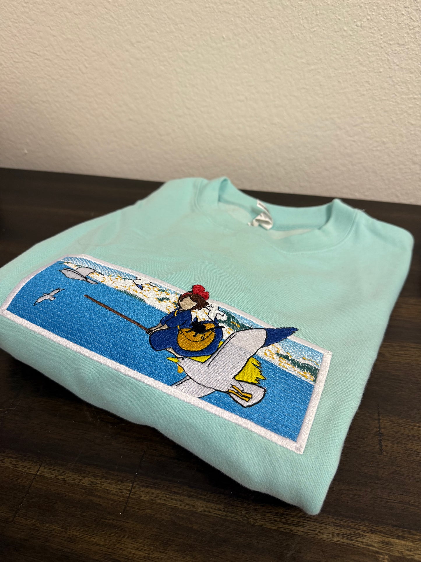 Kiki’s Delivery Service Mint Crewneck – Unisex Anime Aesthetic Sweatshirt