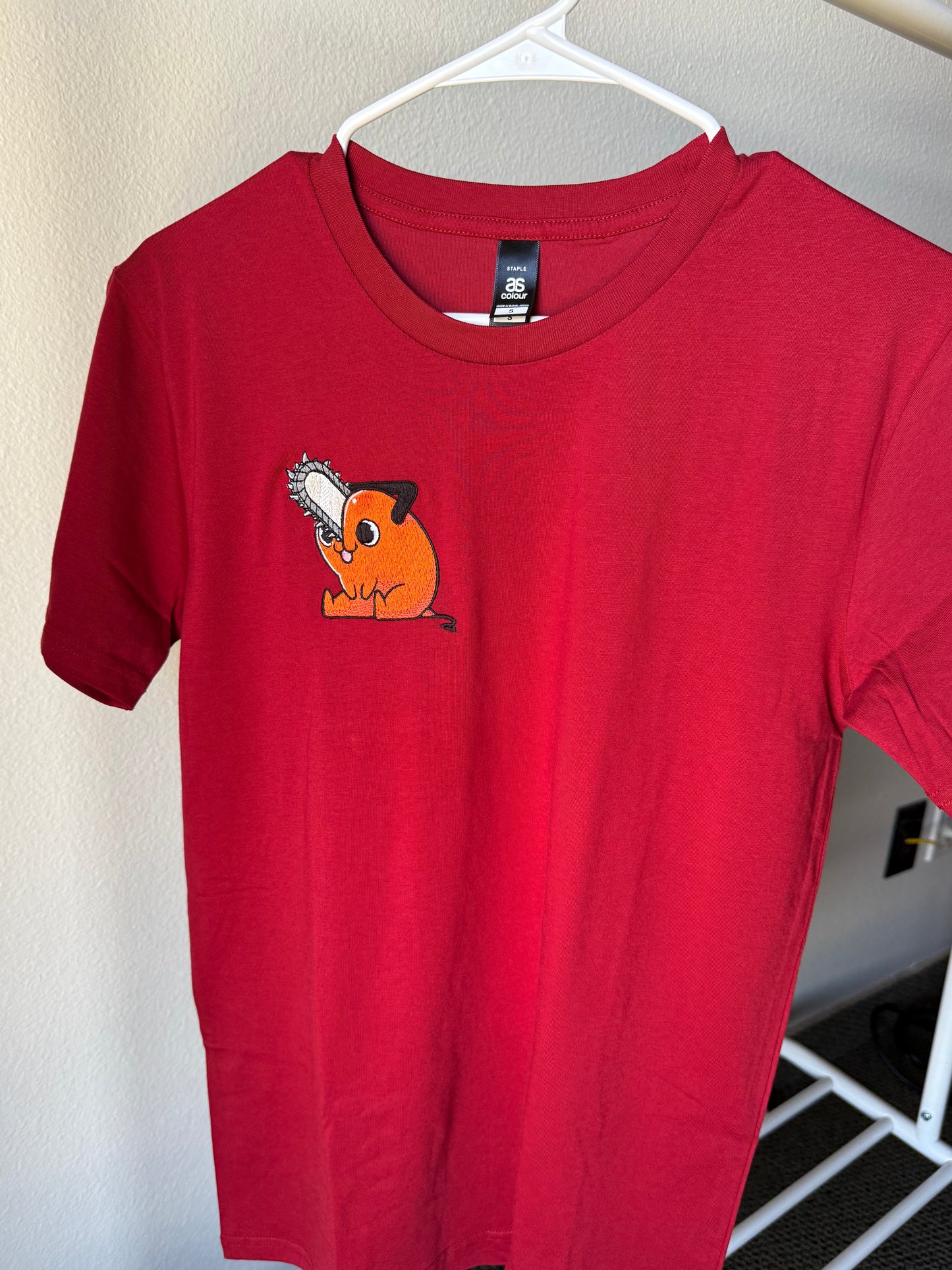 Pochita Red T-Shirt – Chainsaw Man Unisex Anime Tee