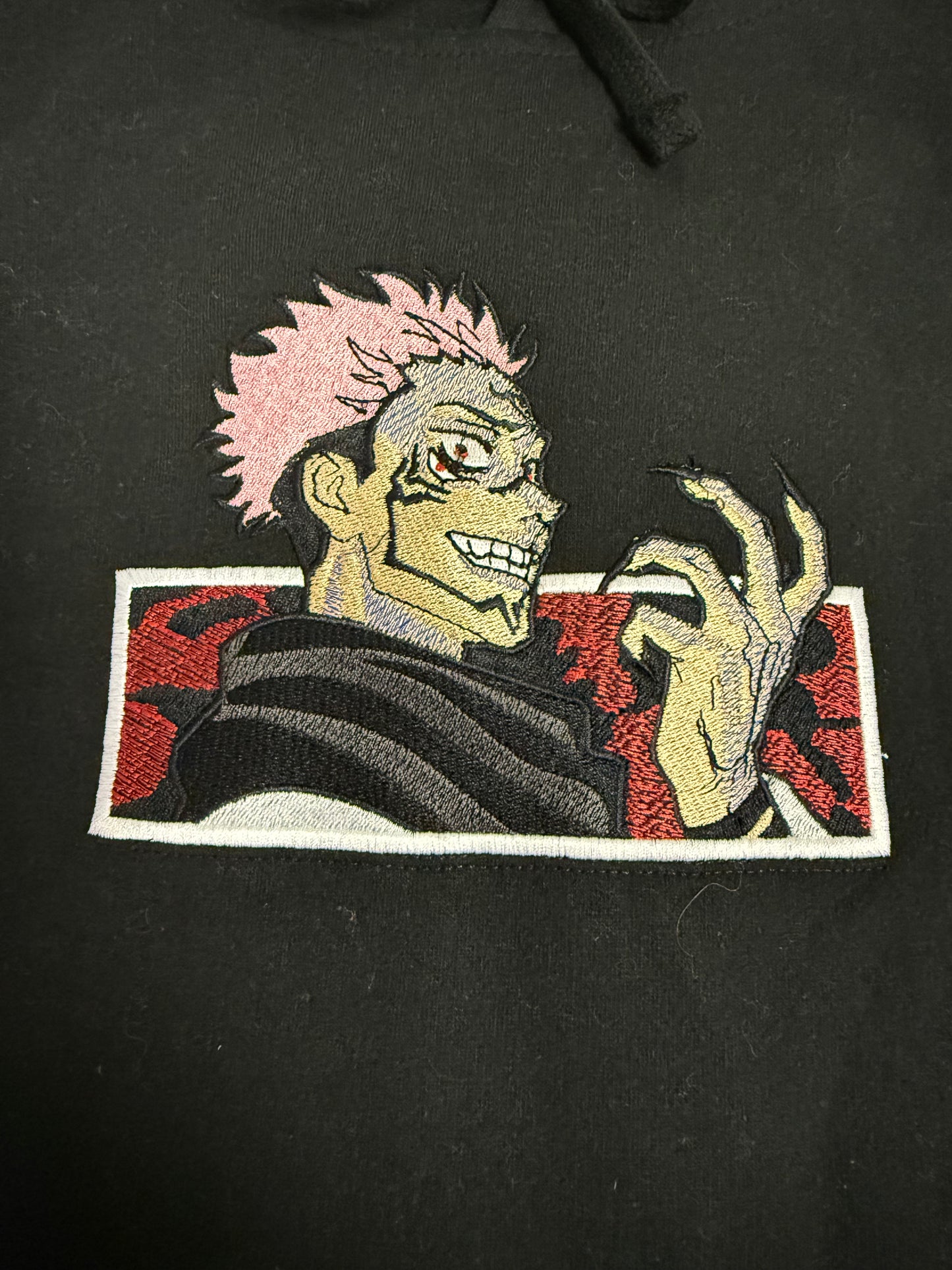 Yuji Itadori Black Hoodie – Unisex Anime Streetwear Pullover