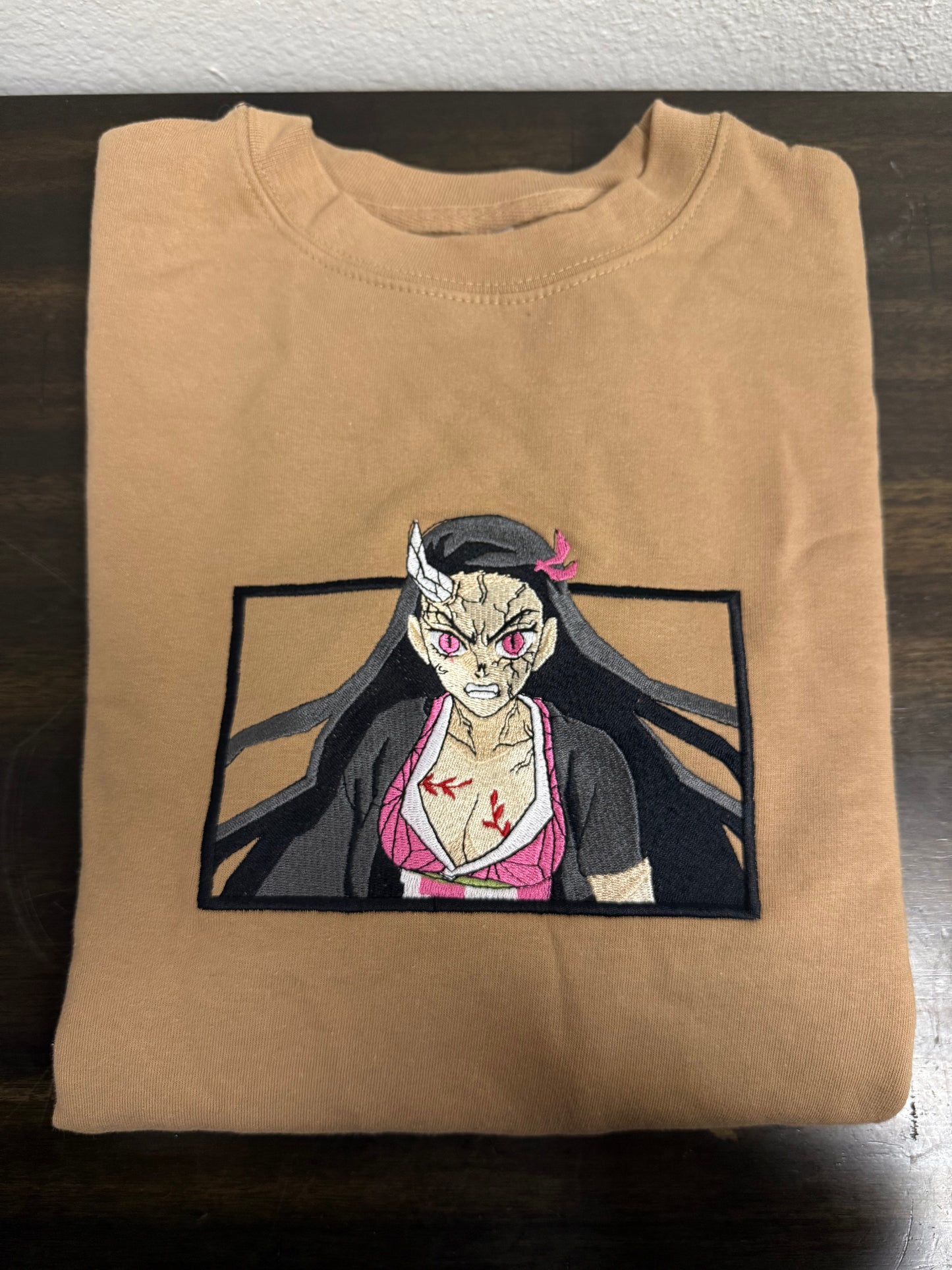 Nezuko Kamado Demon Form Sweatshirt – Unisex Anime Streetwear Crewneck