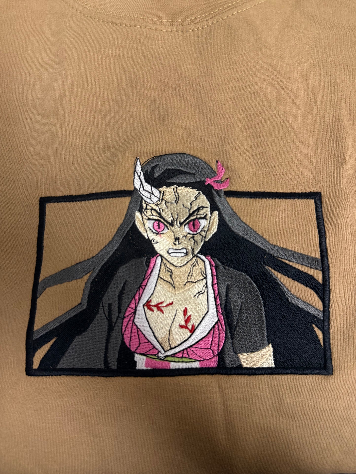 Nezuko Kamado Demon Form Sweatshirt – Unisex Anime Streetwear Crewneck