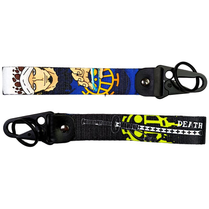 One Piece Eagle Beak Keychain Lanyard – Anime Badge Holder and USB Pendant Accessory