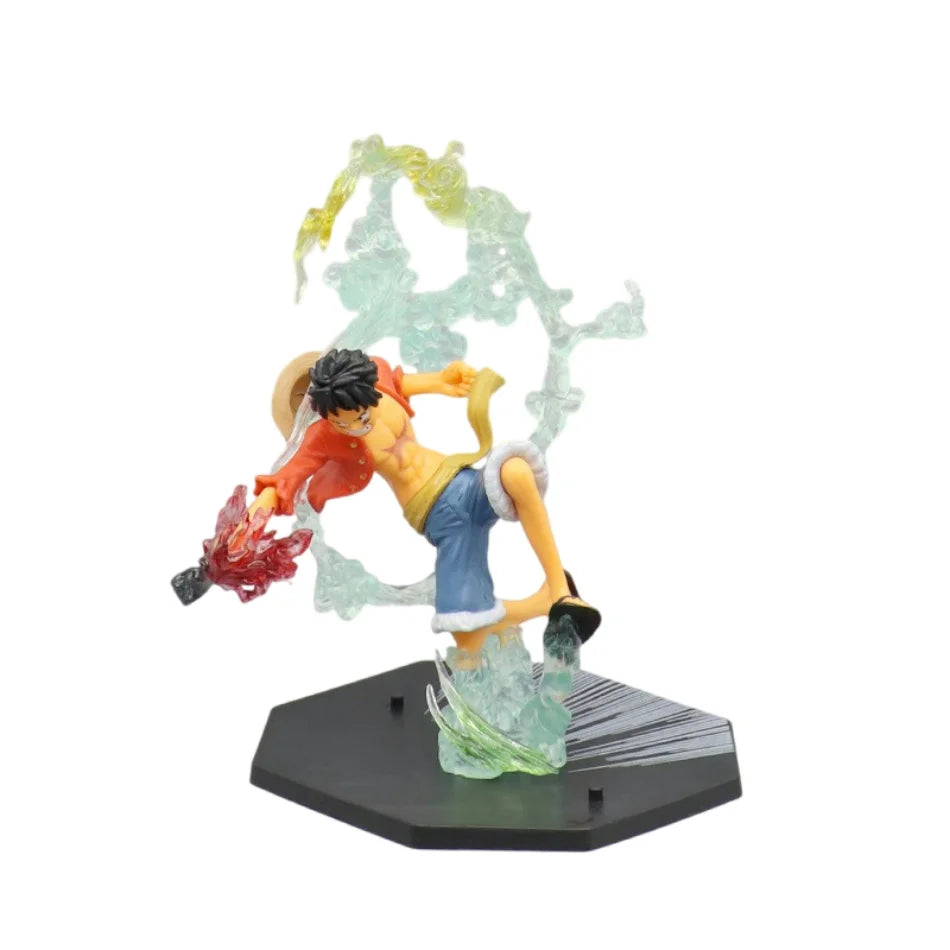 Roronoa Zoro Three-Blade Action Figure – 10cm PVC One Piece Anime Collectible Model