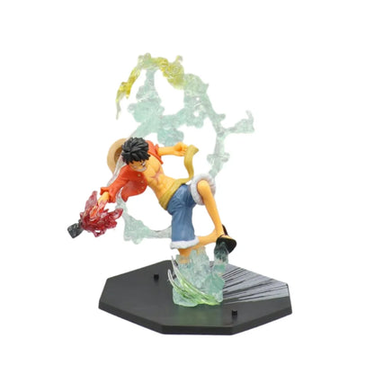 Roronoa Zoro Three-Blade Action Figure – 10cm PVC One Piece Anime Collectible Model