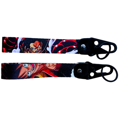 One Piece Eagle Beak Keychain Lanyard – Anime Badge Holder and USB Pendant Accessory