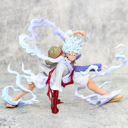 20cm Luffy Battle Style Figure – One Piece PVC Anime Collectible Model