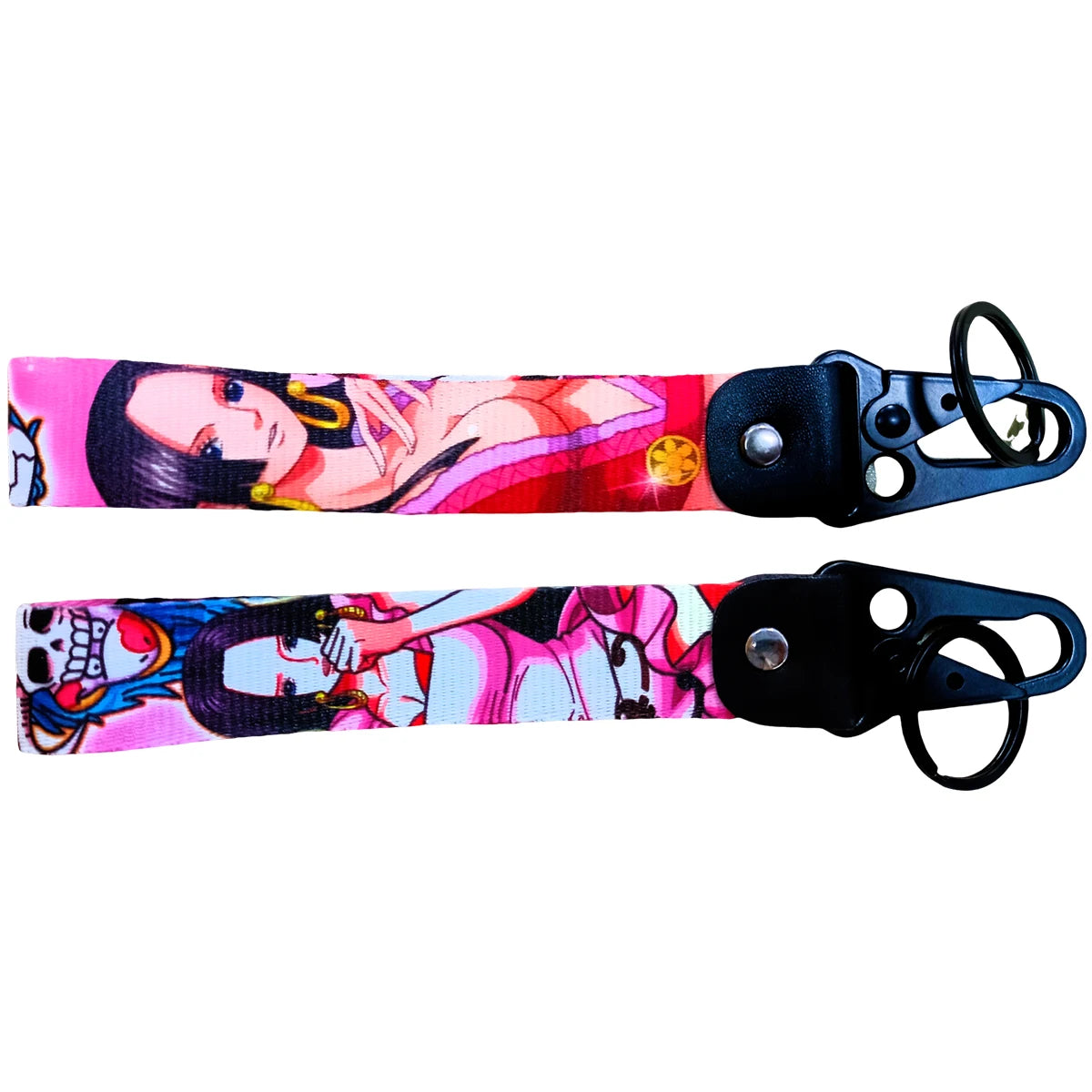 One Piece Eagle Beak Keychain Lanyard – Anime Badge Holder and USB Pendant Accessory