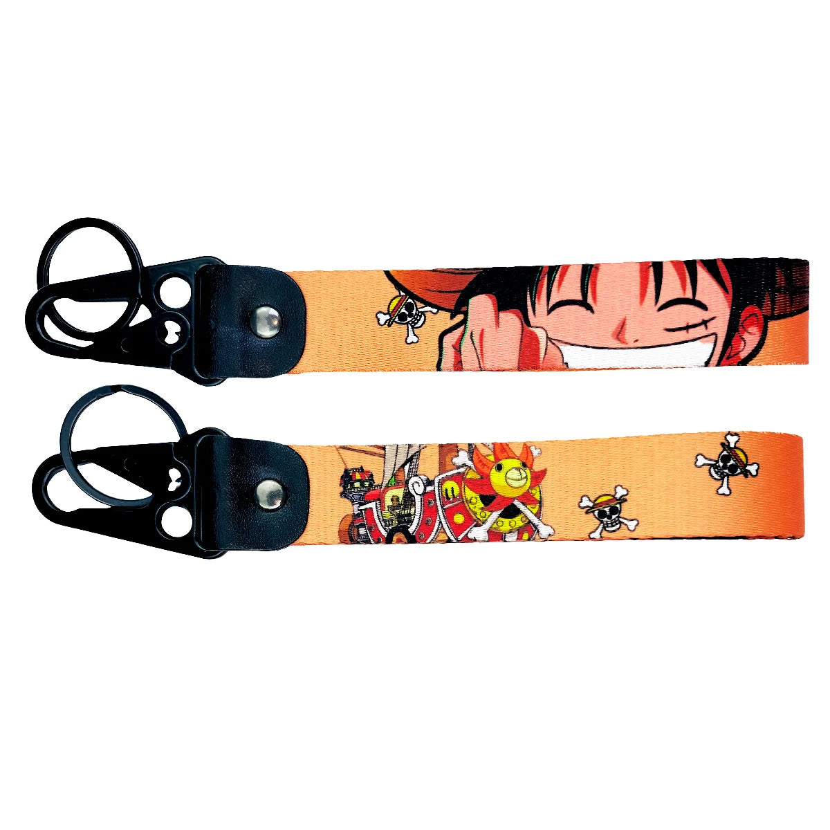 One Piece Eagle Beak Keychain Lanyard – Anime Badge Holder and USB Pendant Accessory