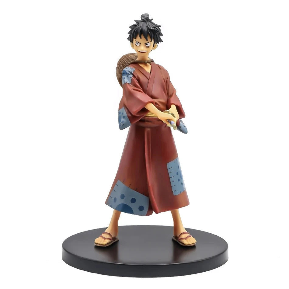 Roronoa Zoro Three-Blade Action Figure – 10cm PVC One Piece Anime Collectible Model
