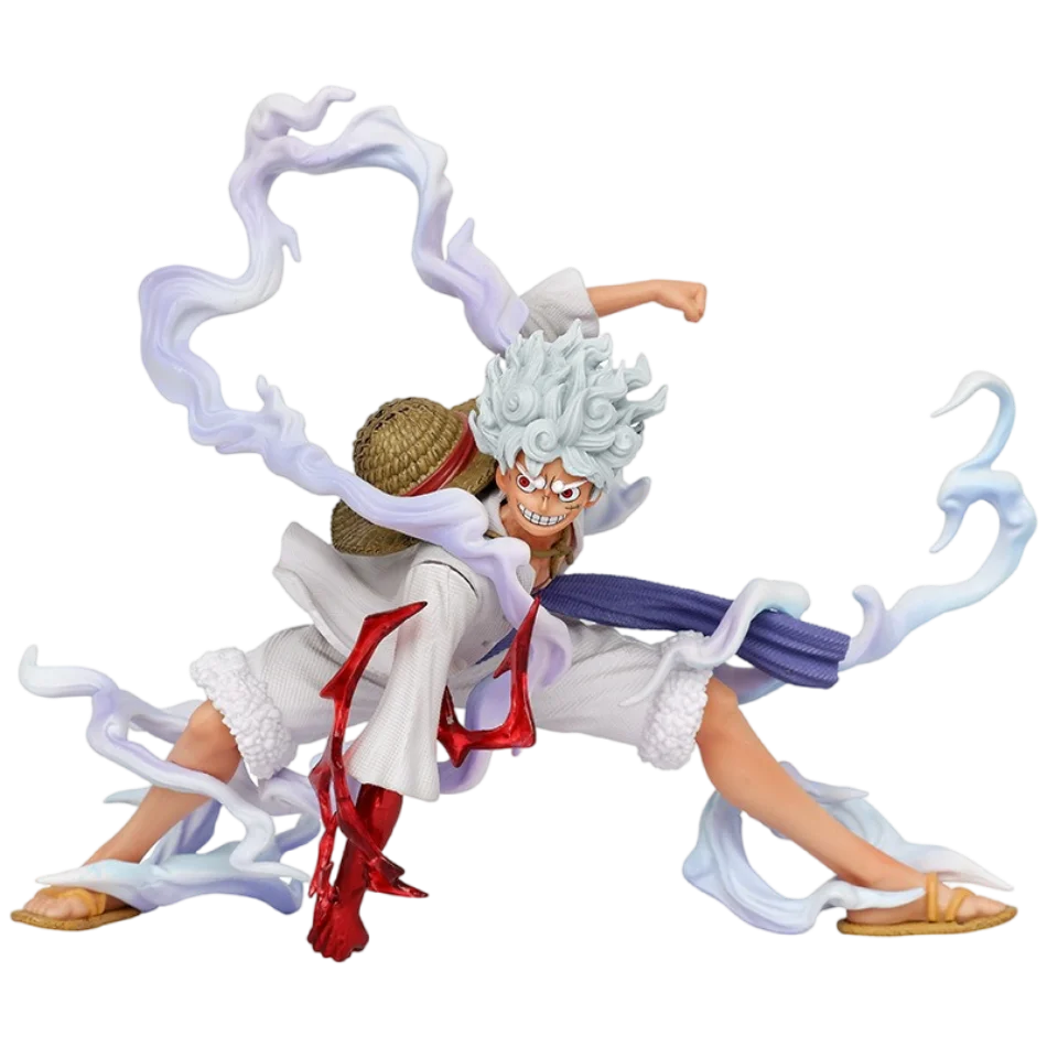 20cm Luffy Battle Style Figure – One Piece PVC Anime Collectible Model