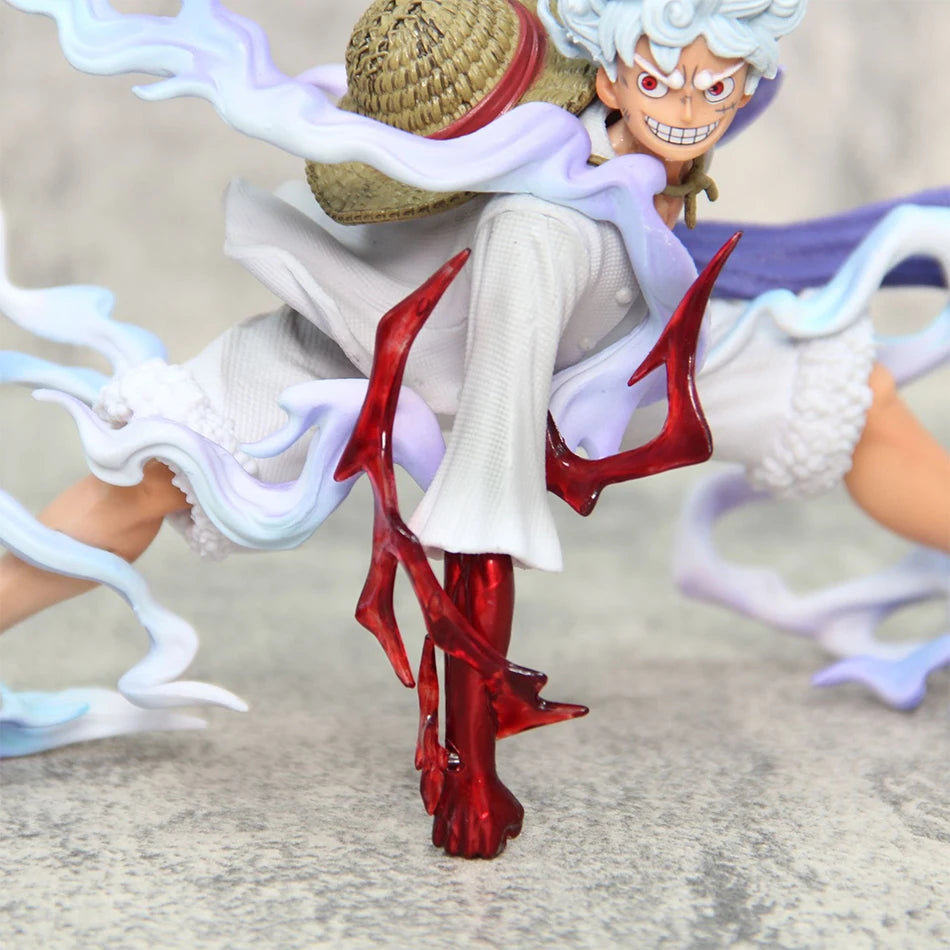 20cm Luffy Battle Style Figure – One Piece PVC Anime Collectible Model