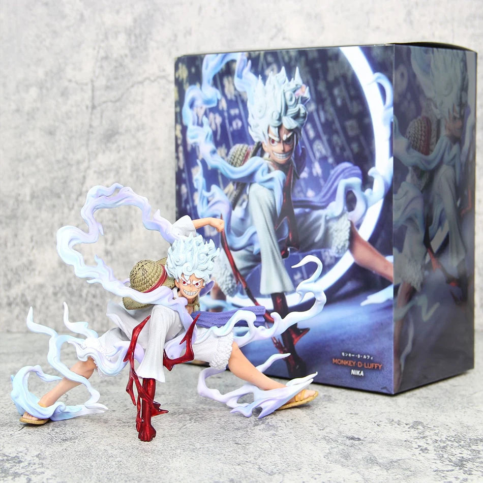 20cm Luffy Battle Style Figure – One Piece PVC Anime Collectible Model