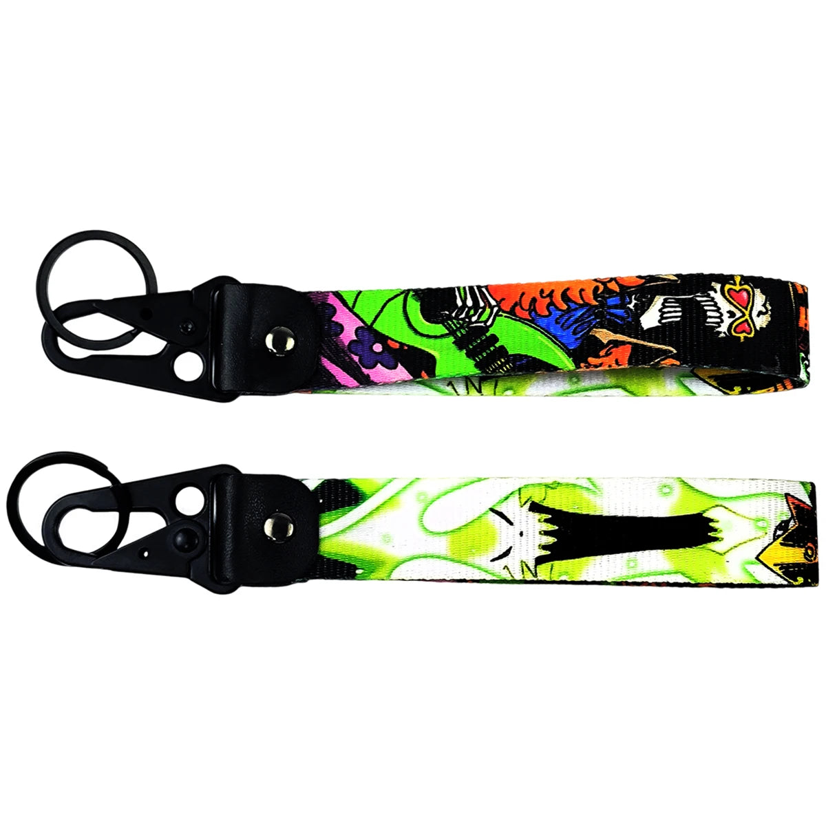 One Piece Eagle Beak Keychain Lanyard – Anime Badge Holder and USB Pendant Accessory
