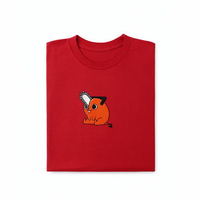 Pochita Red T-Shirt – Chainsaw Man Unisex Anime Tee